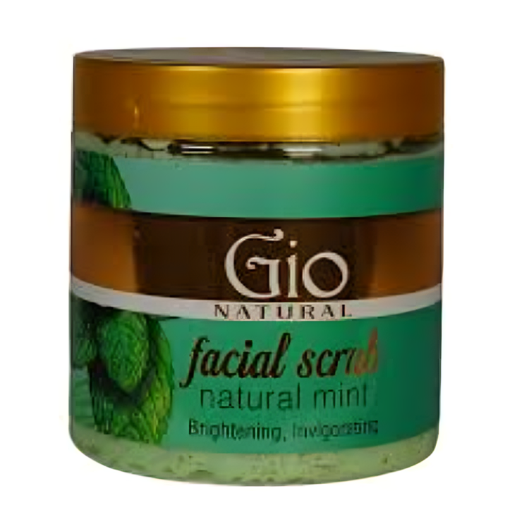Gio Natural Facial Scrub (Natural Mint - 500ml)