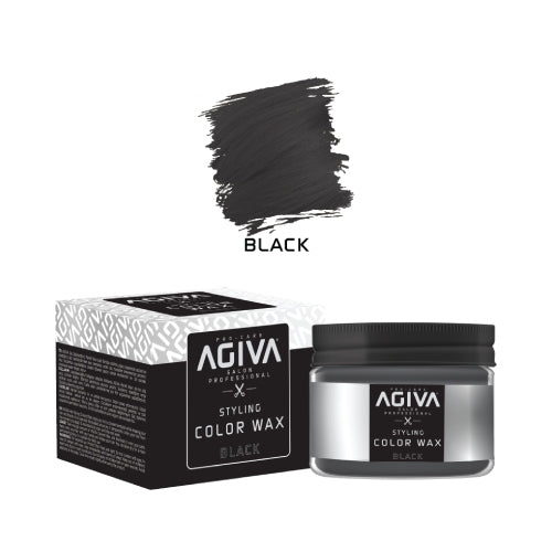 Agiva Styling Hair Color Wax Black (120g)